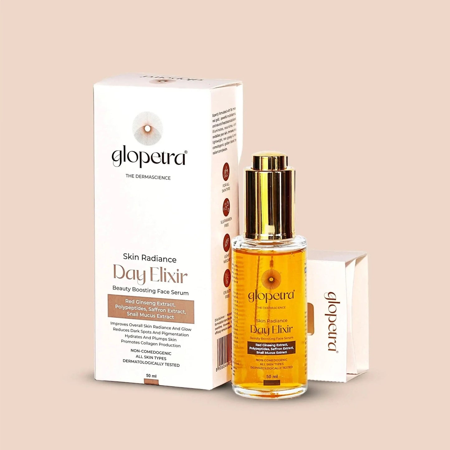 Glopetra Day Elixir Face Serum - Dista