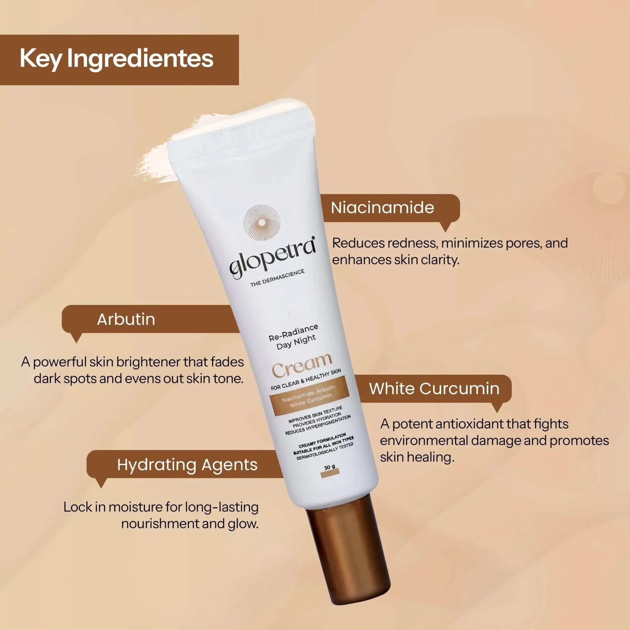 Glopetra Re-Radiance Day Night Cream - Dista