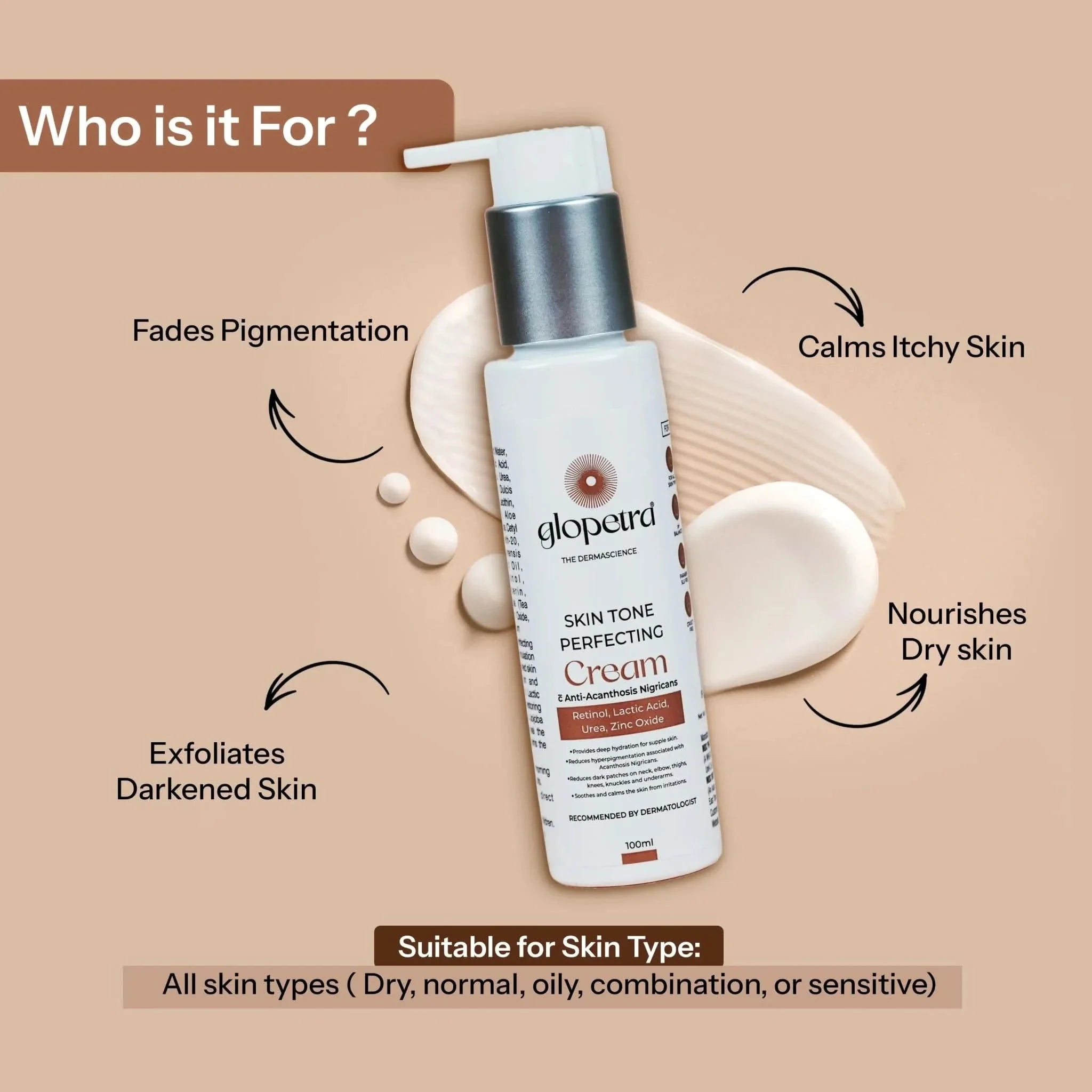 Glopetra Skin Tone Perfecting Cream - Dista