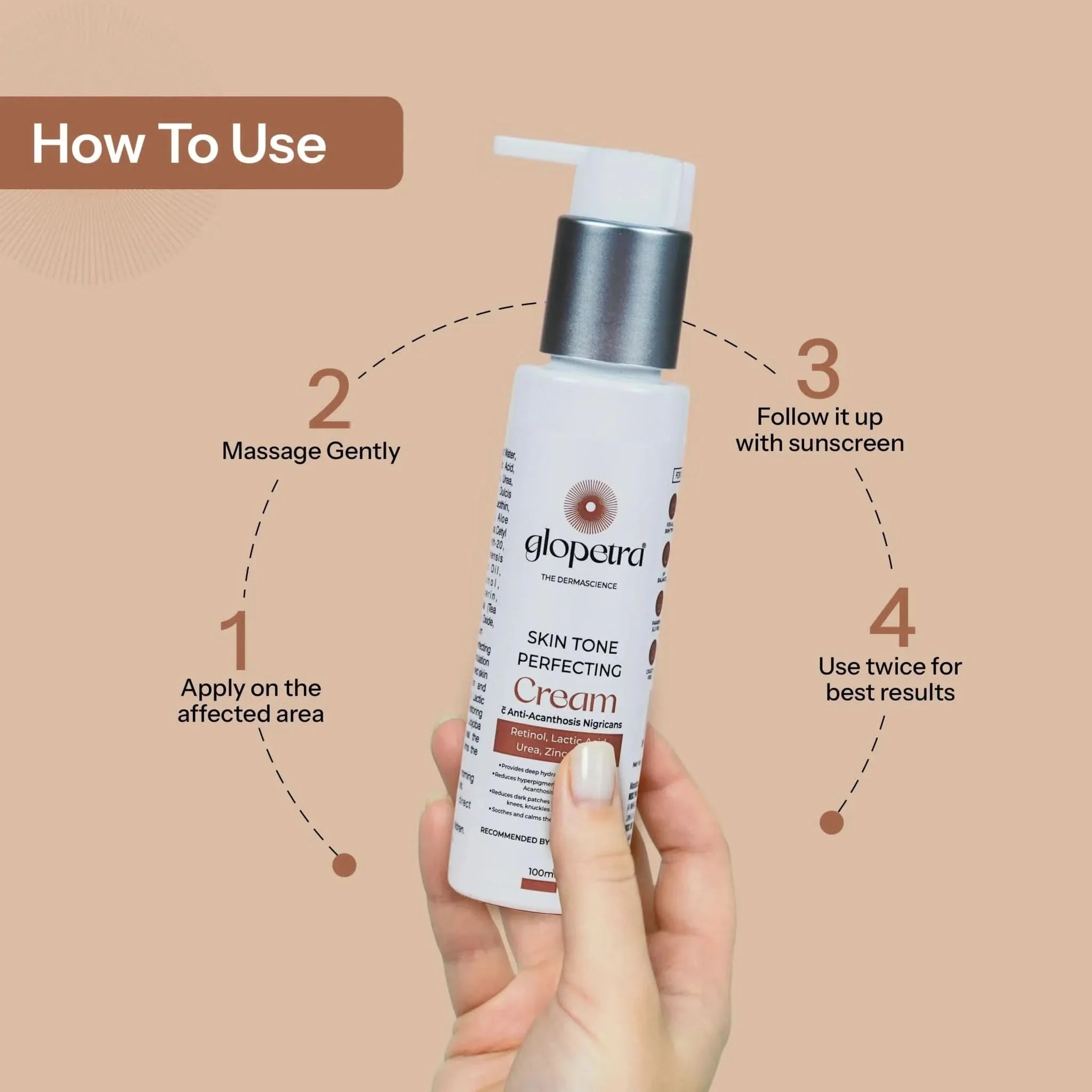 Glopetra Skin Tone Perfecting Cream - Dista