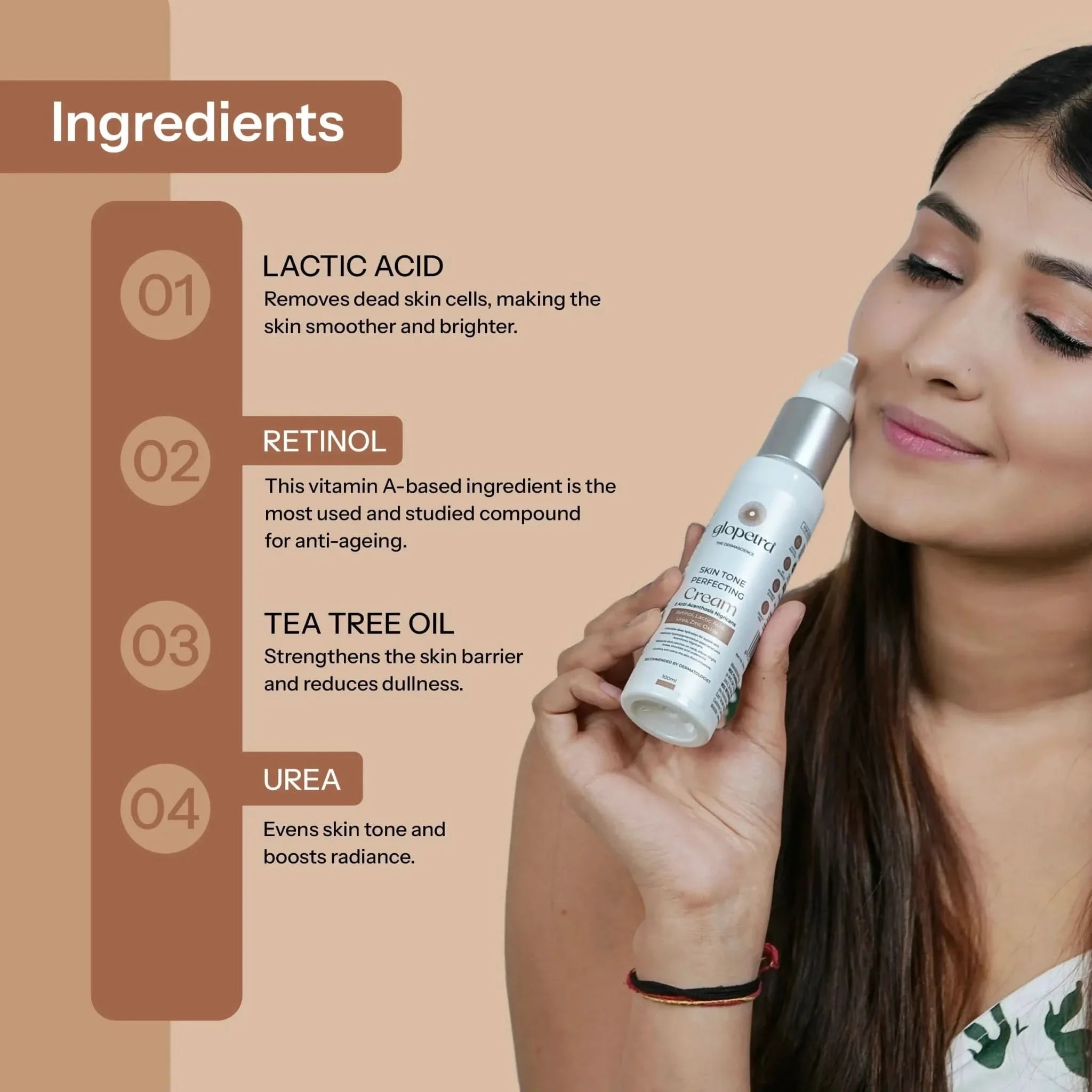 Glopetra Skin Tone Perfecting Cream - Dista
