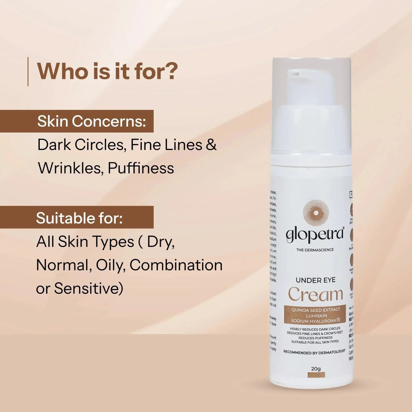 Glopetra Under Eye Cream - Dista