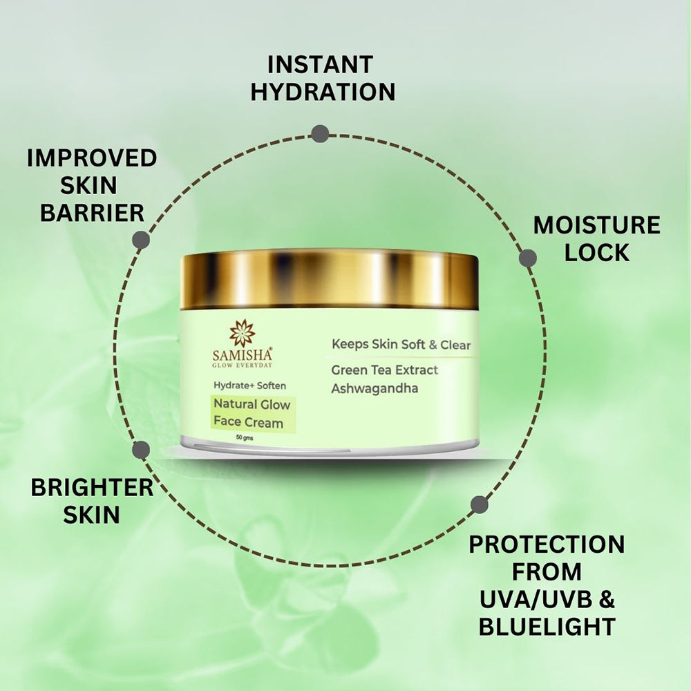 Samisha Natural Glow Face Cream - Distacart