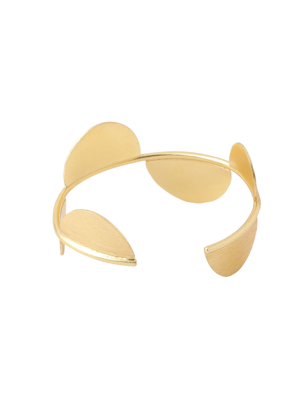 NVR Women Gold Plated Adjustable Kada Bracelet - Distacart