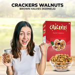 Thumbnail for Go Crackers Kashmiri Brown Halves Dried Walnuts Kernels Without Shell