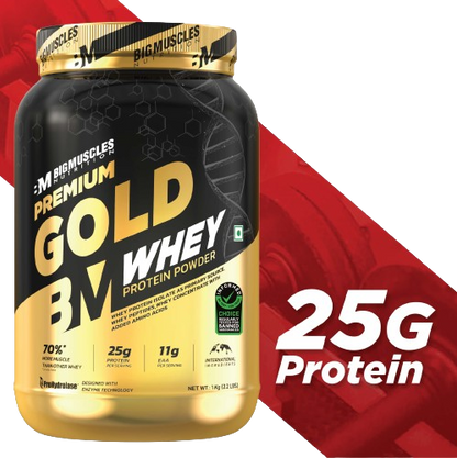 Big Muscles Nutrition Premium Gold Whey Protein - Distacart