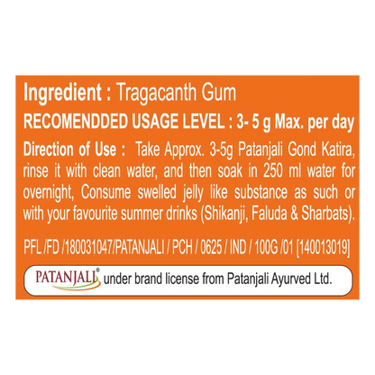Patanjali Gond Katira - Distacart
