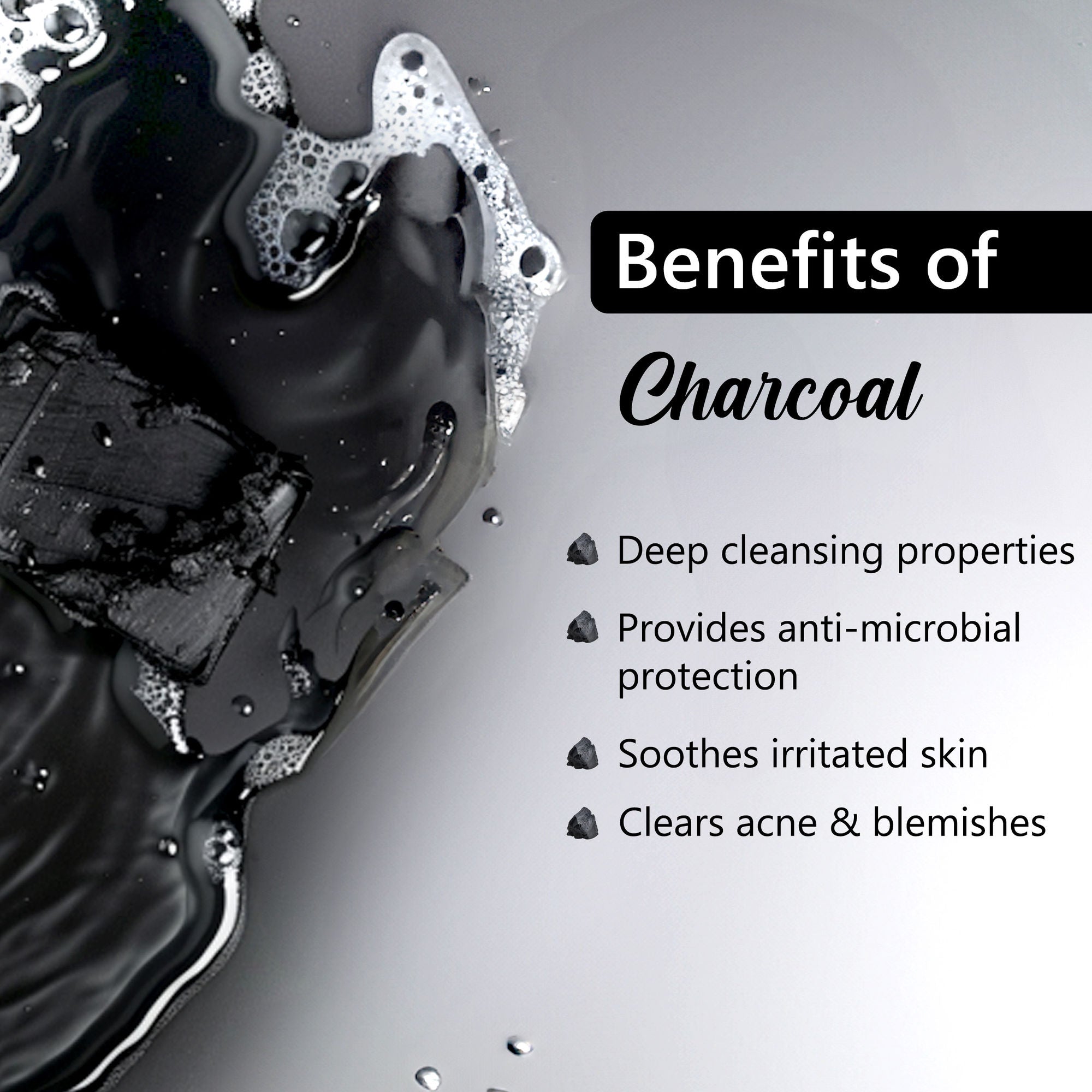 Good Vibes Activated Charcoal Deep Cleansing Face Wash - Distacart