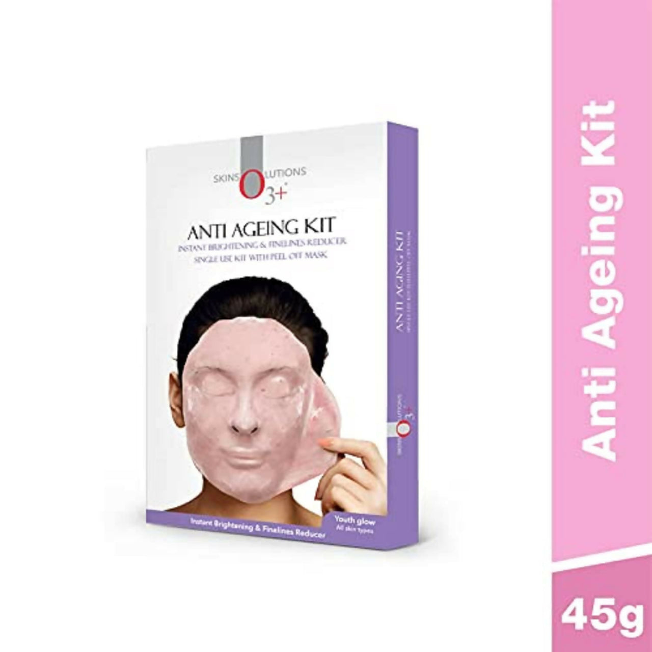 Professional O3+ Anti Ageing Facial Kit Brightening & Finelines Reducer - Distacart