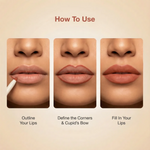 Thumbnail for NY Bae 2-in-1 Lip Liner & Lip Colour - Laung Brown