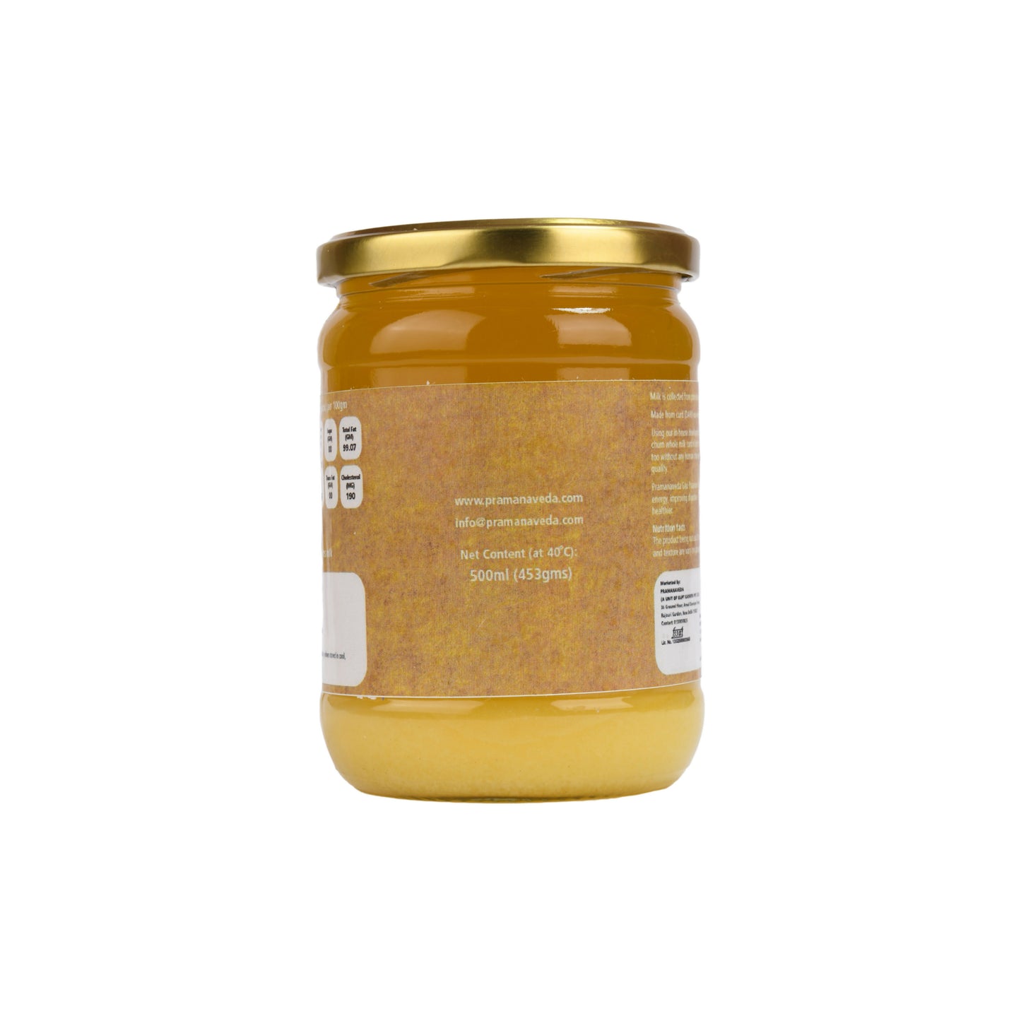 Pramanaveda Gau Praanam A2 Cow Ghee - Dista
