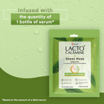 Thumbnail for Lacto Calamine Green Tea Face Sheet Mask