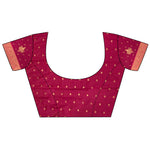 Thumbnail for Joban Fashion Violet Banarasi Soft Silk Woven Saree