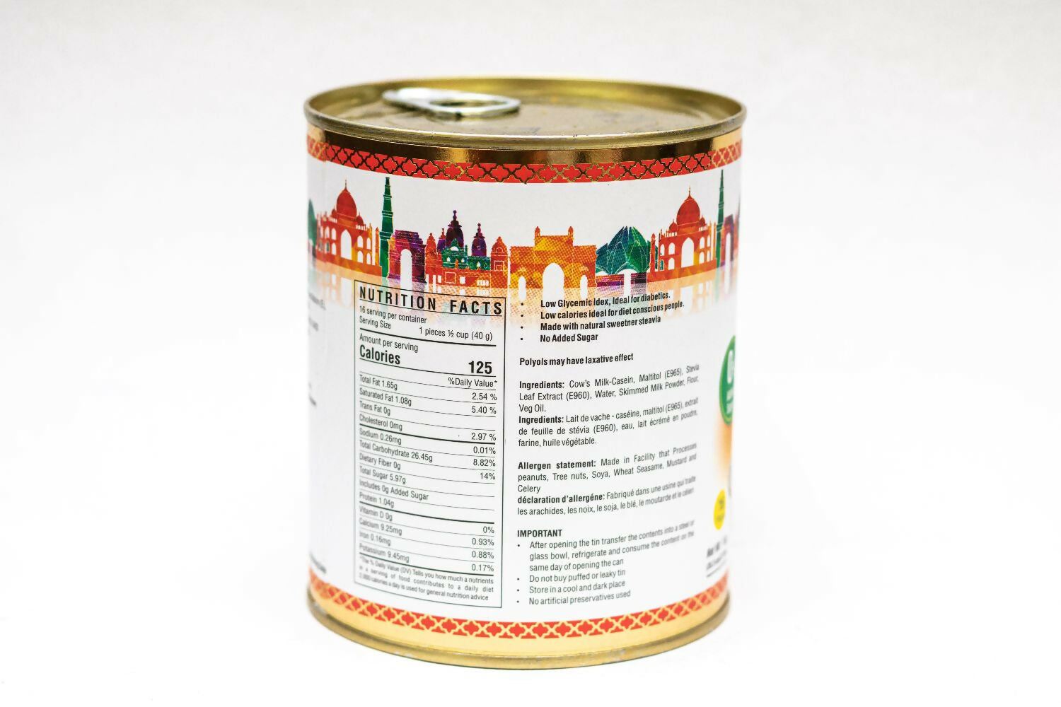 Punjabi Ghasitaram Halwai No Added Sugar Gulab Jamun - Dista