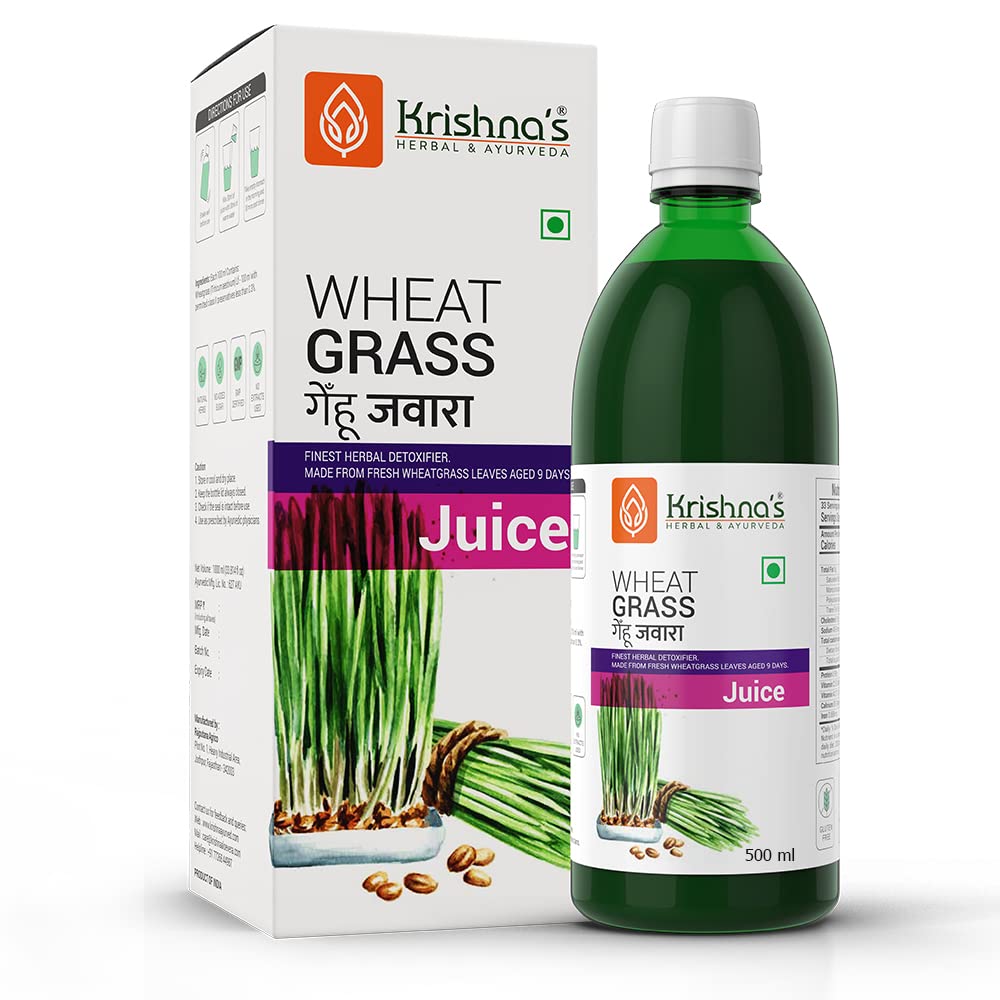 Krishna's Herbal & Ayurveda Wheatgrass Juice