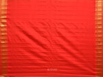 Thumbnail for Green and Red Gadwal Silk Handloom Saree with Mango Pallu Design - Global Threads - Distacart