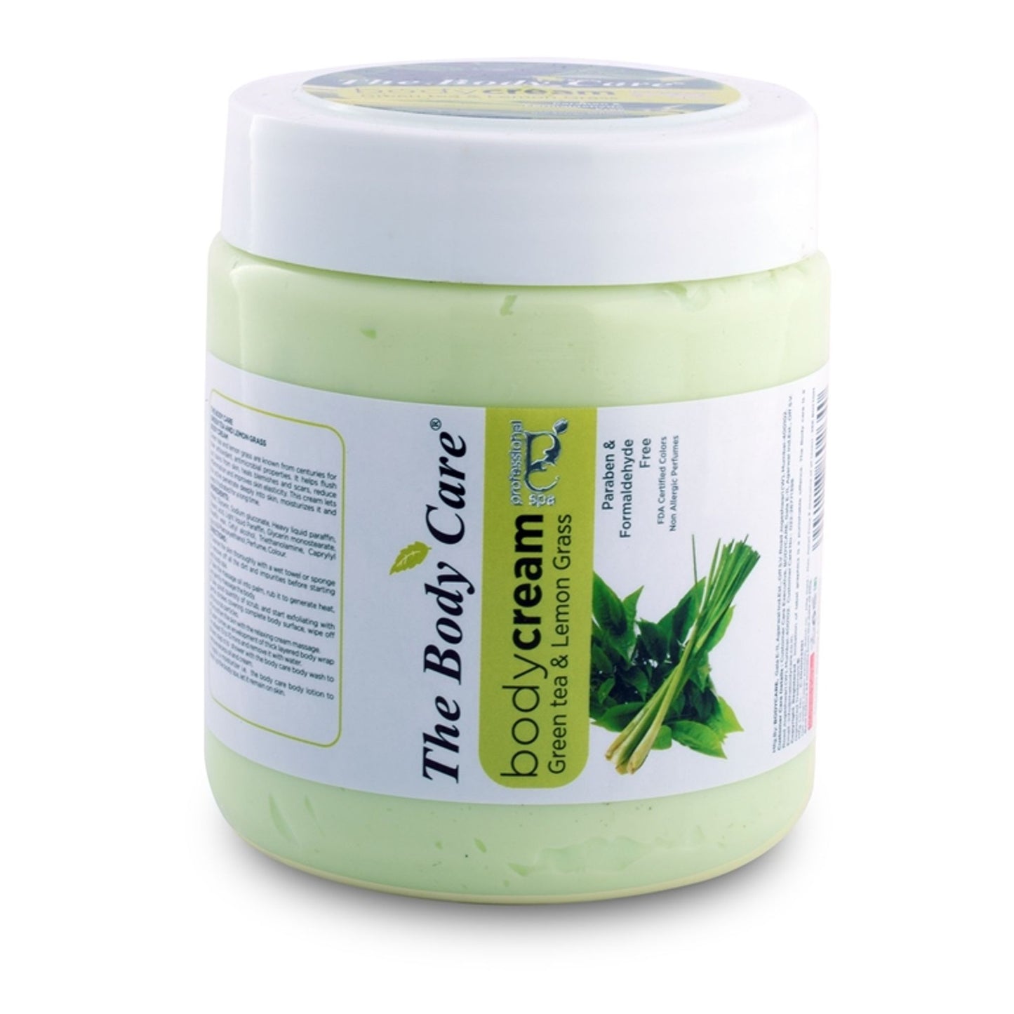 The Body Care Green Tea & Lemon Grass Body Cream