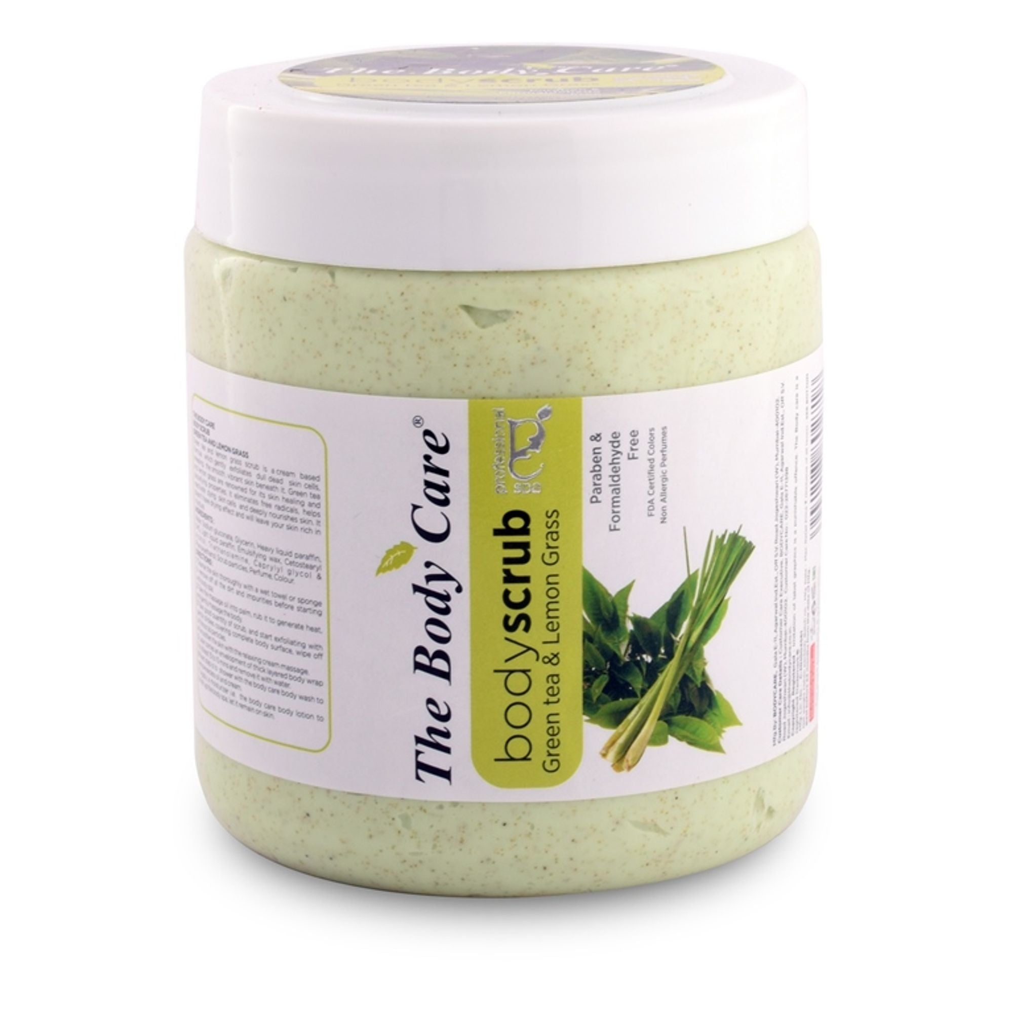 The Body Care Green Tea & Lemon Grass Body Scrub