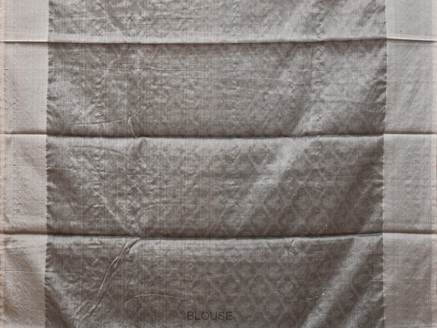 Grey Cut Work Tussar Cotton Saree with All Over Jamdani Style Design - Global Threads - Distacart