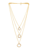 Thumbnail for Ruby Raang Gold Kundan Layered Necklace