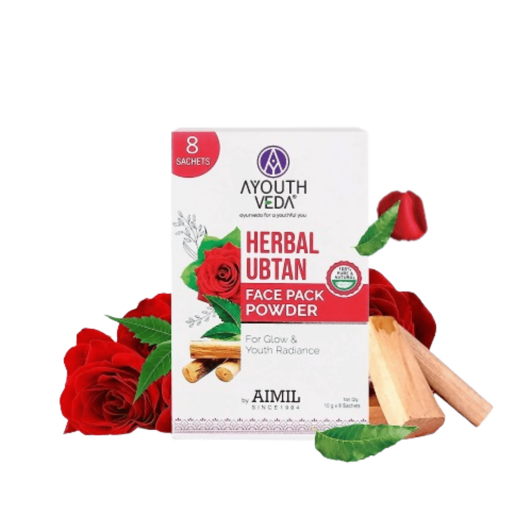 Ayouthveda Herbal Ubtan Face Pack Powder - Distacart