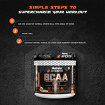 Thumbnail for Patanjali Nutrela Sports BCAA Powder Spicy (Guava Flavour)