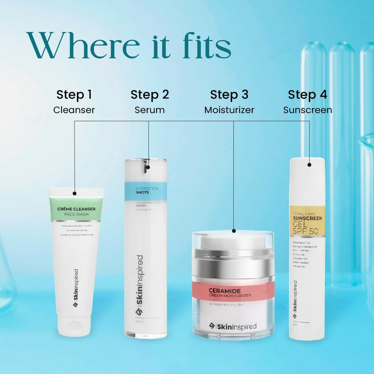 SkinInspired Hydration Shots Serum - Distacart