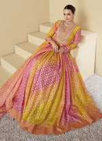 Thumbnail for Vegaa Fashion Multicolor Real Muslin Digital Print Anarkali Suit