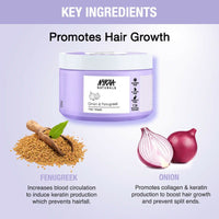 Thumbnail for Nykaa Naturals Anti-Hair Fall Sulphate-Free Hair Mask With Onion & Fenugreek - Distacart