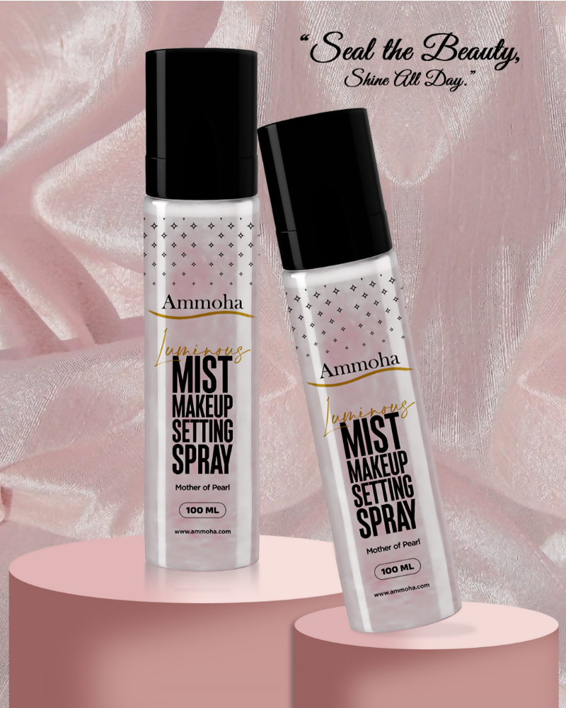 Ammoha Cosmetics Mother Of Pearl Mist Makeup Spray - Distacart