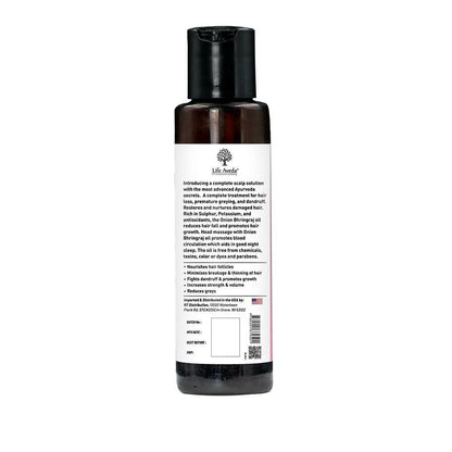 Life Aveda Onion Bhringraj Enriched Hair Growth Oil - Distacart