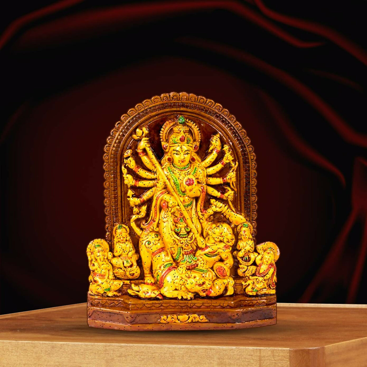 Rare Planet Earthenware Mata Durga Maa Idol - Distacart