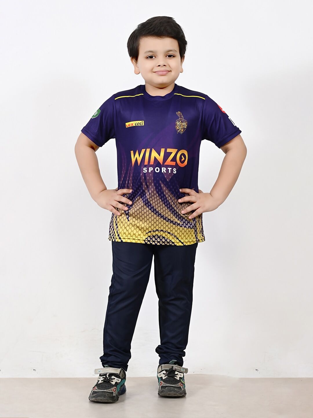 Baesd Boys Sports Round Neck Printed Cricket Jersey IPL, T20 T-shirt - Distacart