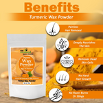 Thumbnail for VedicAyurveda Herbal Wax Powder - Turmeric - Dista