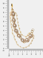 Thumbnail for Ruby Raang Gold Plated Ear Chain - Distacart