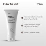 Thumbnail for Traya Defence Conditioner with Biotin & Niacinamide