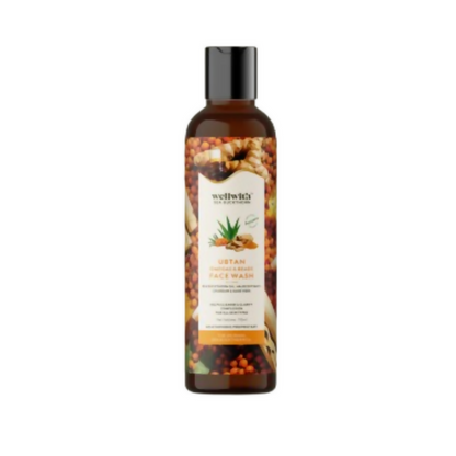 Wellwith Ubtan Omegas & Beads Face Wash - Distacart