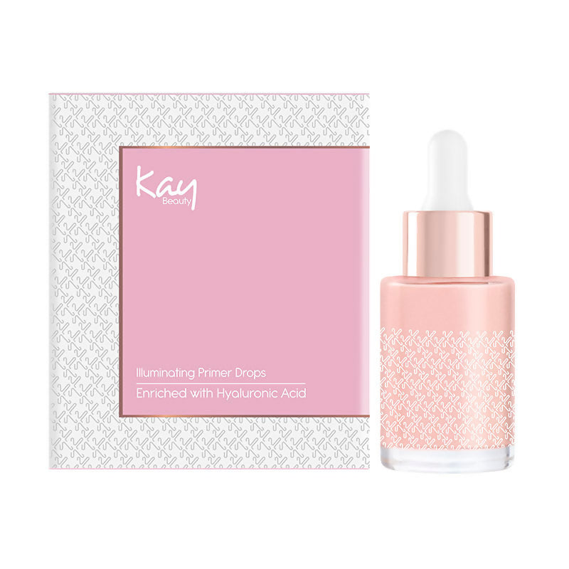 Kay Beauty Illuminating Primer Drops - Rosey Twirl - Distacart