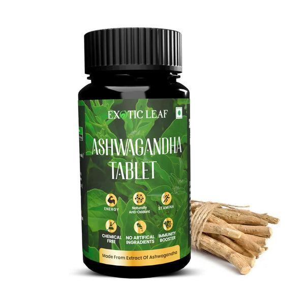Exotic Leaf Ashwagandha Tablets - Distacart
