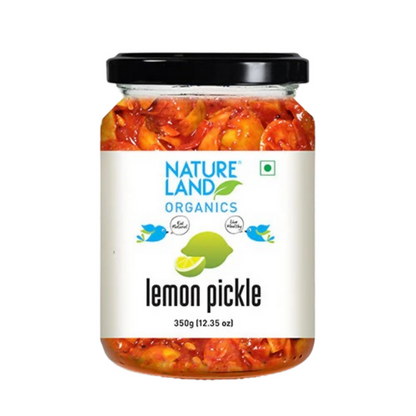 Nature Land Organics Lemon Pickle - Distacart