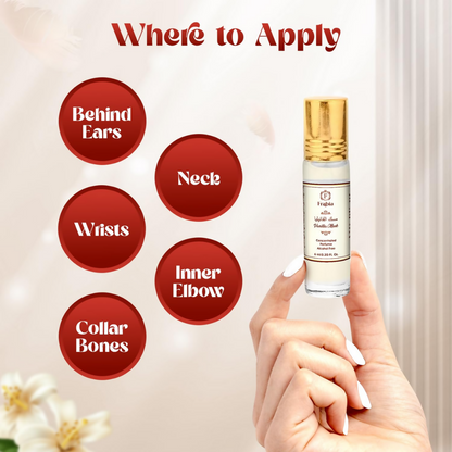 Frabia Vanilla Musk Perfume Oil Roll-On - Dista