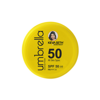 Keya Seth Aromatherapy Umbrella Sunscreen Powder SPF 50 UVB PA+++ UVA - Distacart
