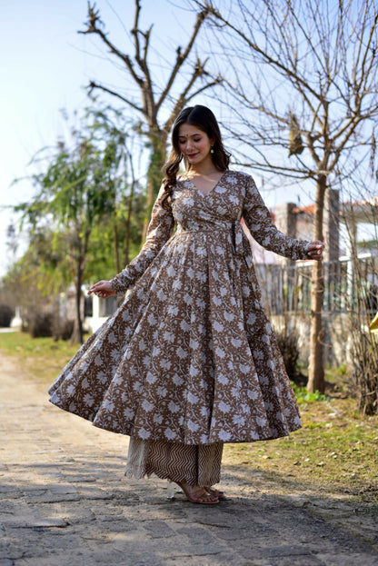 Aayaa Pure Cotton Silk Suit With Heavy Digital Print - Multi Color - Distacart