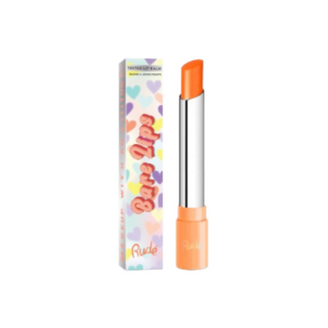 Rude Cosmetics Bare Lips Tinted Lip Balm - Coral - Distacart
