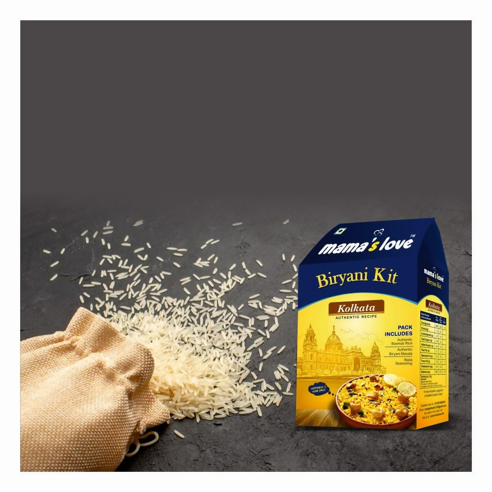 Mama's Love Biryani Kit Kolkata Authentic Recipe - Distacart