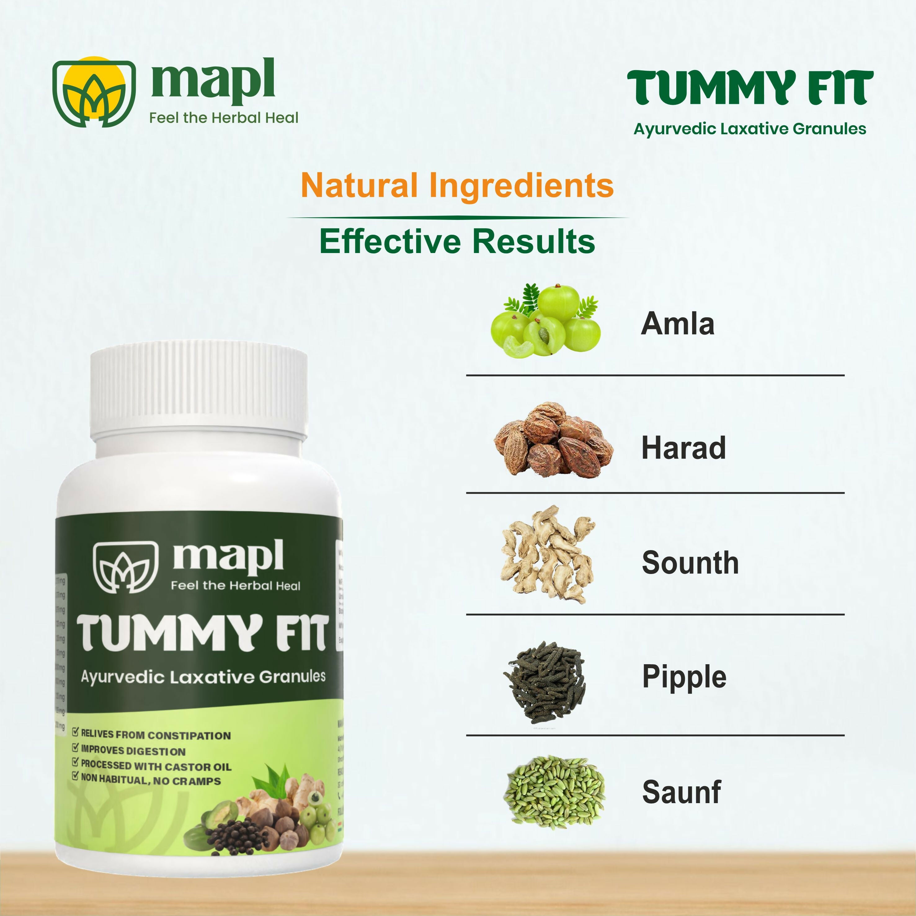 MAPL Tummy Fit Ayurvedic Laxative Powder