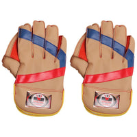 Thumbnail for Virlok Foam Wicket keeping Gloves (Multi-Colour) - Distacart