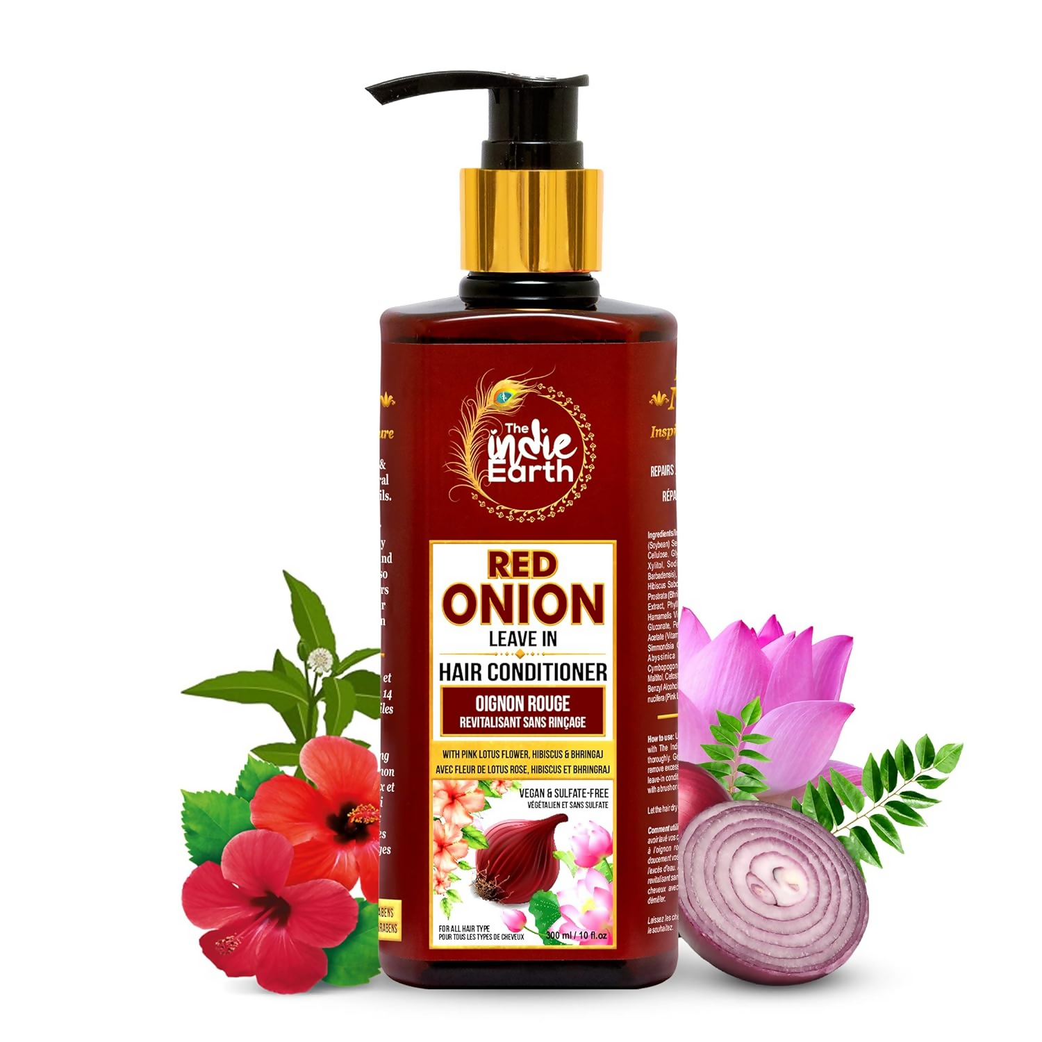 The Indie Earth Red Onion Leave-in Hair Conditioner - Distacart
