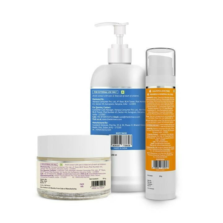 The Derma Co Glowing & Smooth Skincare Kit - Distacart
