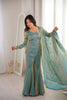 Teeya Creation New Womens Trendy Embroidery Sequence Work Kurta Set - Dista